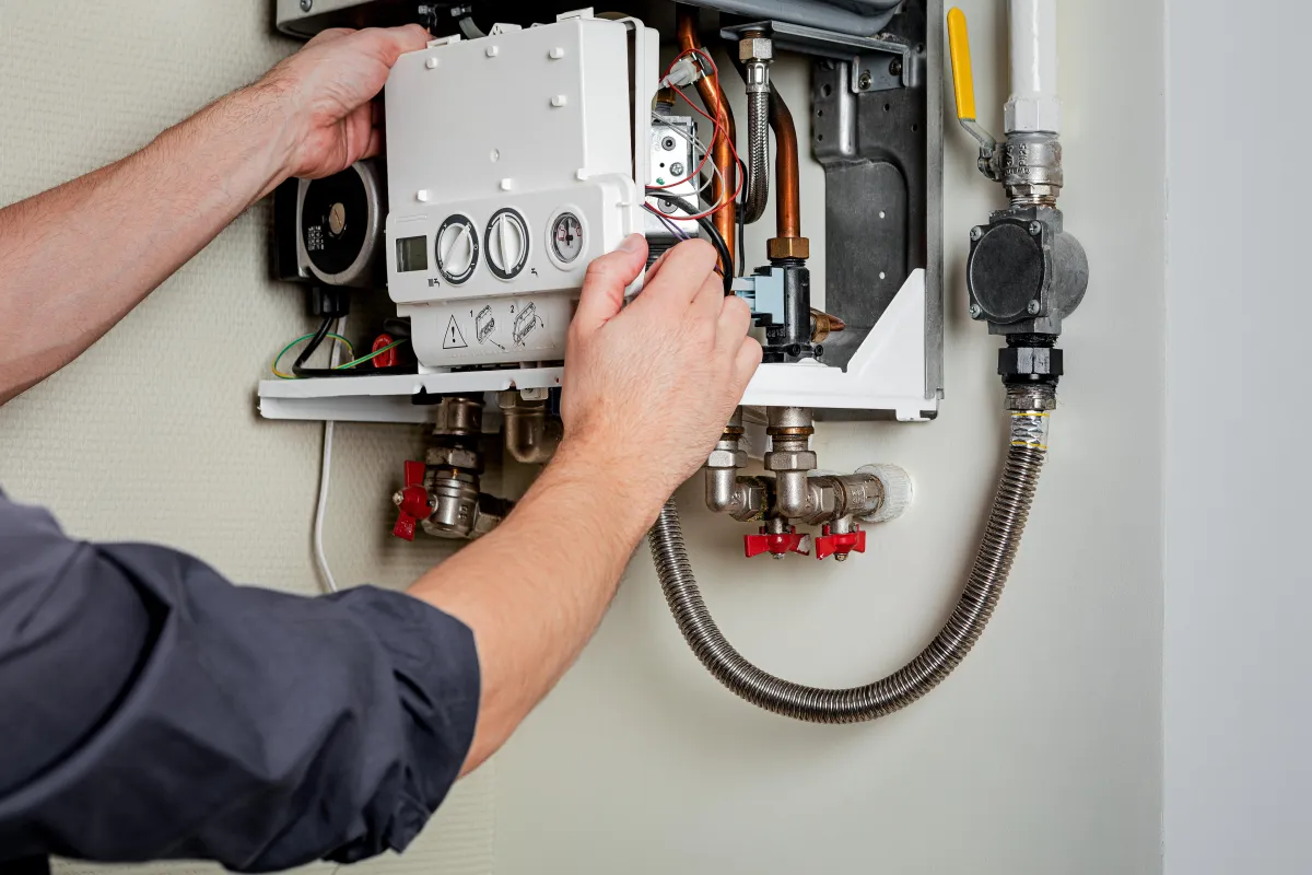 Hot water boiler hydronic heating repair NYC