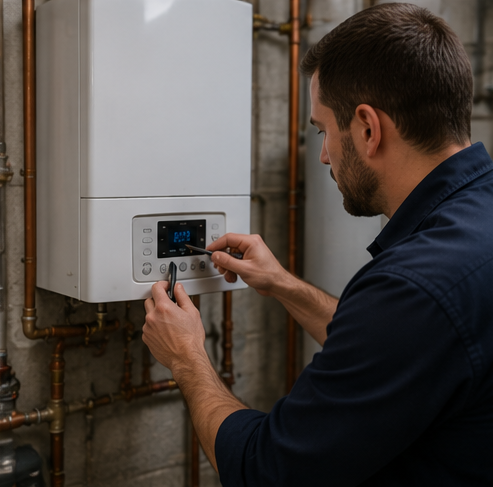 Gas boiler repair and burner service New York